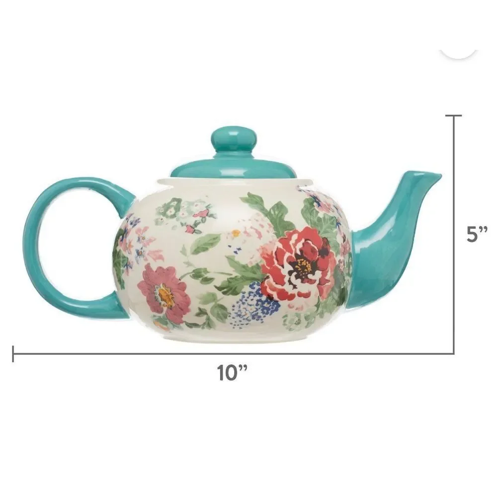 Pioneer Woman Country Garden Teapot